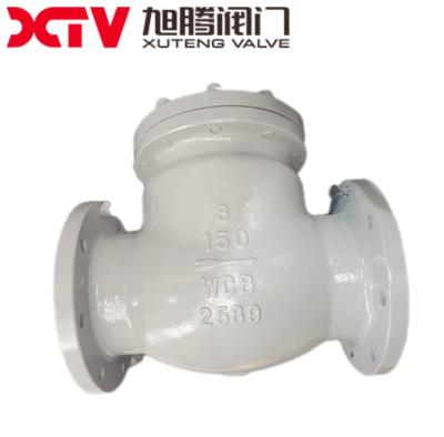 China Flankenverbinding roestvrij staal ANSI Industrial Swing Check Valve/Non Return Valve Te koop