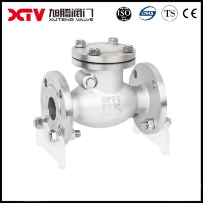 China Aanbeveling op maat ANSI 150lb Industrial Flanged Swing Check Valve in roestvrij staal Te koop