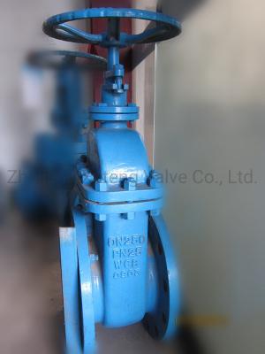 China Conexão de flange DN40-400 WCB DIN Gate Valve Z40/Z45 para aplicações de alta pressão à venda