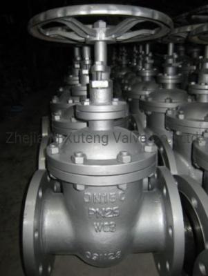 China ANSI Flanged Class600 Wcb A216 Steel Gate Valve met Wcb-lichaam en flanged verbinding Te koop