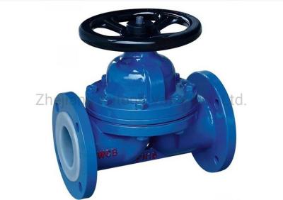 China Manual Actuator Ductile Iron Diaphragm Valve for Gas Media XTG41F-16C Water Supply for sale