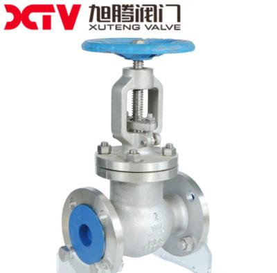 China Manual ANSI 150lb/300lb/600lb CF8/CF8m Flanged Stainless Steel Through Way Globe Valves for sale