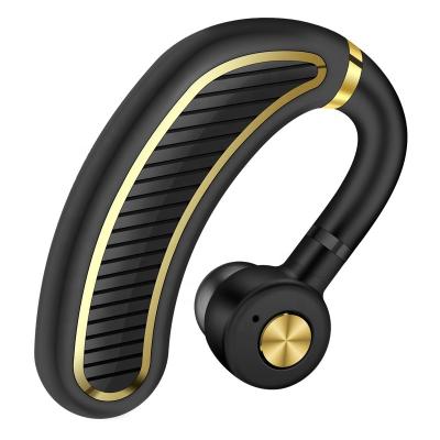 China Huge Battery Capacity Single Ear Business 180 Rotation Driving Sports Headset Hanging Wireless Earphone for sale