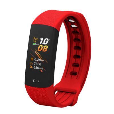 China IP67 Waterproof Auto Digital Touch Screen Body Thermometer Sports Smart Watch for sale