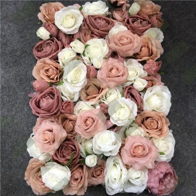 China Wholesale Popular Customized Wedding Decoration H079 Decoration Backdrop Artificial Flowers Wall for sale