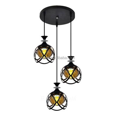 China Contemporary Hot Selling Ball Pendant Light with Clear Glass Doctor Who K9 Light Fixture Shade Lamp Chandelier for Living Room Lamp BS0013 for sale