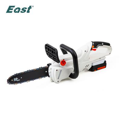 China Powerful Efficient EST 20V Lithium Battery Metal Cordless Electric Chainsaw for sale