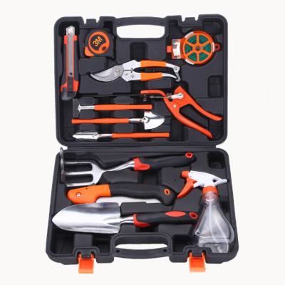 China Portable PP EST Garden Multifunctional Hand Operate 12 Piece Tool Kit Cordless Combo Kits for sale