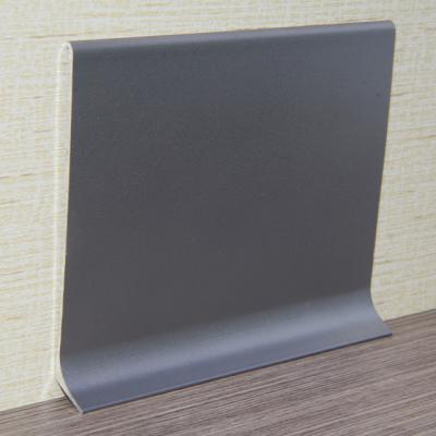 China Modern 12cm yuelaimei baseboard self-adhesive line aluminum profile frame maker aluminum alloy skirting board decoration for sale