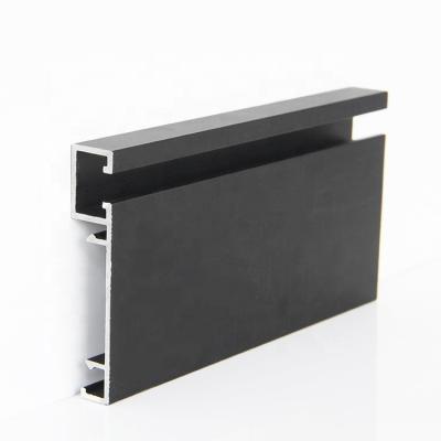 China Modern 5cm yuelaimei baseboard of manufacturer aluminum alloy corner wall protector frame aluminum profile led aluminum skirting for sale