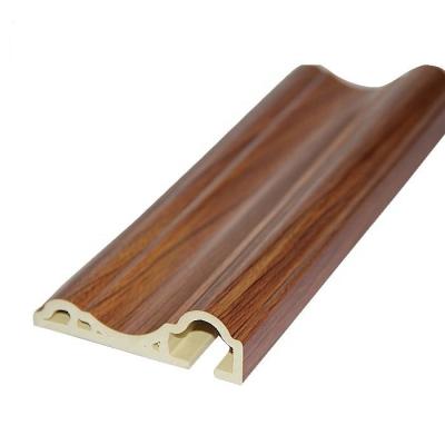 China 8cm modern yuelaimei skirting board customizable skirting board profile maker wooden plastic skirting boards accessories for sale