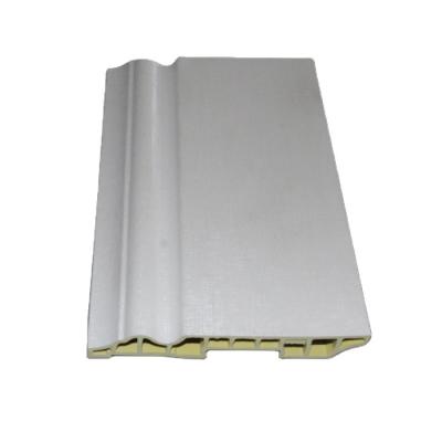 China Modern hotel bedside skirting board wpc skirting board pvc skirting board for sale