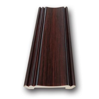 China Contemporary Fireproof Molding PVC Skirting Board Wall Skirting for sale