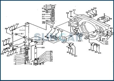 China 233-71-00010 2337100010 Blade Lift Cylinder Seal Kit For KOMATSU Grader for sale