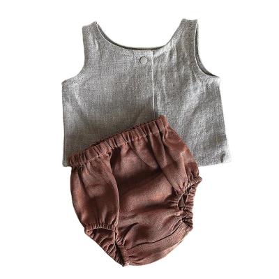 China Unique Design Breathable Hot Selling Classic Babies Suits Pajamas Baby Summer Suits For Summer for sale