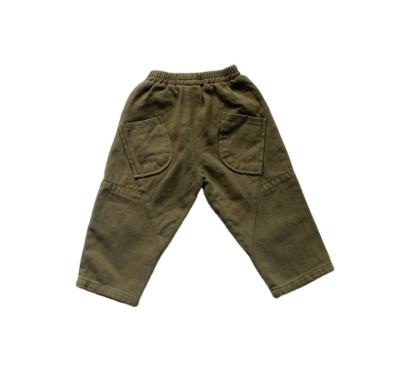 China Color Fade Proof Factory Directly Wholesale Spring Autumn Casual Pants Children Boys Harem Pants Long for sale