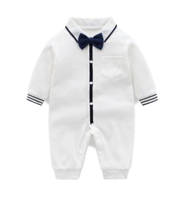 China New Design Cotton Good Quality 100% Cute Pajamas Set Wholesale Knitted Romper Baby for sale