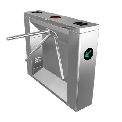 China SUS304 RFID Soft Access Control System Tripod Turnstile Barrier Automatic Door Security Protection for sale