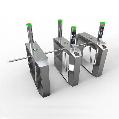 China Hot Selling Cheap Custom Pedestrian 304 Stainless Steel Tripod Turnstile Access Control System for sale