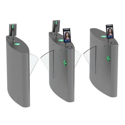 China Wholesale 304 Stainless Steel Customized Good Quality Electronic Pedestrian Access Control Flap Turnstile for sale