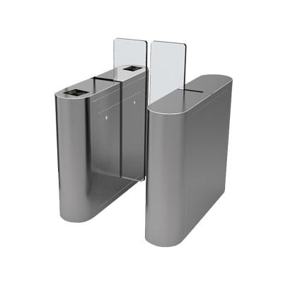 China Soft High Quality Durable Using Security Access Control Automatic Flap Turnstile Barrier Gate for sale