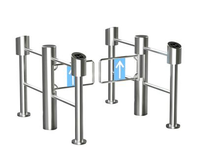 China Soft Wholesale High Quality Hotel Residence Gate Barrier Gate Access Control Swing Barrier Turnstile for sale