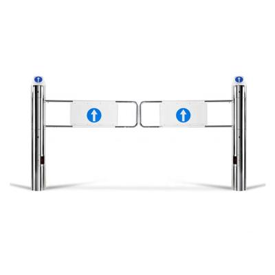 China Soft Waist Rotor Turnstile Barrier Gate RFID China Systems Access Control System for sale