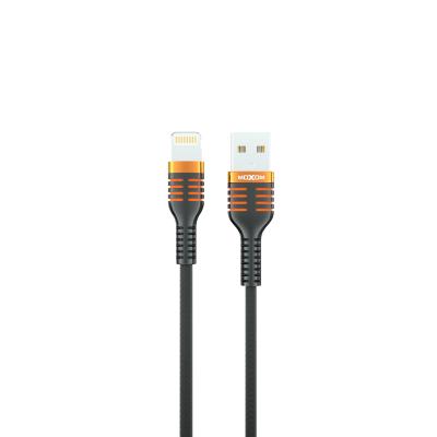 China Multi Function Data Transfer Cable MOXOM Brand Manufacturer Good Price Data Cable Original USB C Nylon Braided Safe Cable With Refined Retail Package for sale