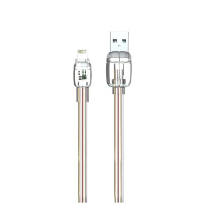 China Transparent LED Light MOXOM Data Cable Light Oxpower Data Cable Bestsellers 3A 2020/2021 New Design Phone Accessory for sale