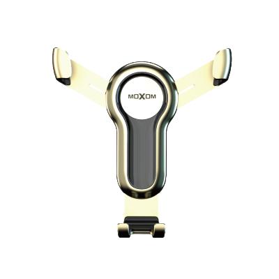 China MOXOM Adjustable Duct Phone Holder With Universal Newest Clamp Auto Universal Car Phone Holder Mount Air Vent Car Mobile Phone Holder for sale