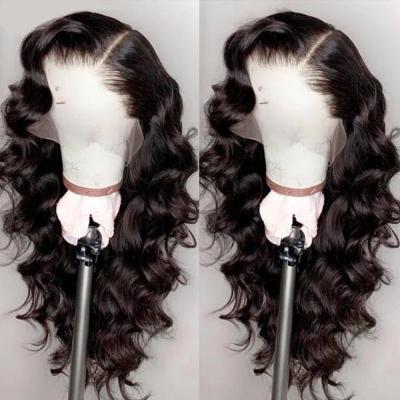 China Wholesale Loose Deep Wave Brazilian Virgin Human Hair Wig 13x4 HD Loose Deep Lace Front Human Hair Wigs For Colored Women Pre Plucked Lace Front Wig for sale