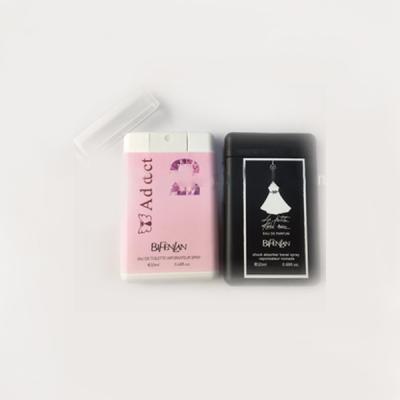 China Personal Care 20ml CARD Type Perfume Bottle , Free Sample PP Credit Card Perfume Spray Bottle for sale