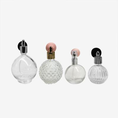 China Personal Care 50ml100ml150ml Clear Perfume Bottle Bulb Spray Atomizer Pump for sale