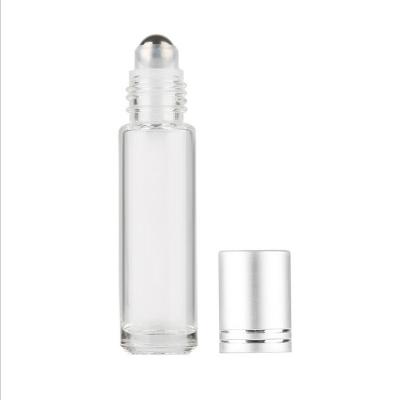 China Glass Personal Care 8ml 10ml Refillable Deodorant Roll On Bottle For Essential Oil for sale