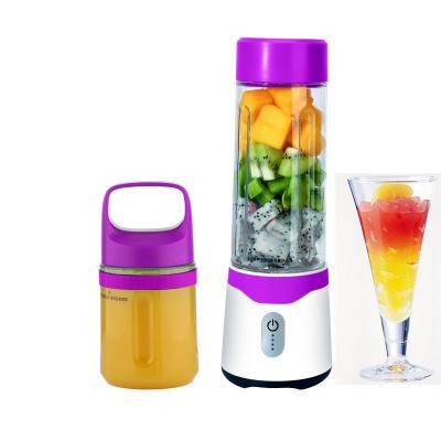 China Easy handling patched first time portable electronic mini fruit juicer special prices usb cold cup 500ml+350ml coffee grinder for sale