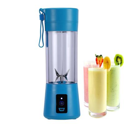 China Special price first piece electric usb coffee smoothies blender parts 380ml shaker grinder cups portable custom plastic 6 mini blades for sale