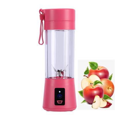 China Portable Type First Piece Special Price Kitchen Usb Fruit Press Fruit Juicer 380ml Cake Blender Bottle Juice Shaker Electric Manual Cold Plastic Cups for sale