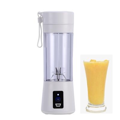 China Portable Type Customize Mini USB 380ml 6 Blades Fruit Juice Coffee Blender Electric Hand Food Grinder Machine Electric Portable Shaker Cup for sale