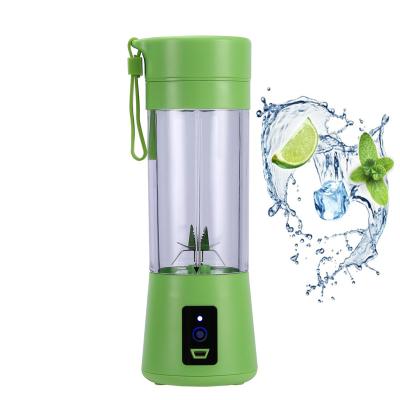 China Special Price 150w 400ml Custom Made Plastic 6 Blades Portable Kitchen Cleaver Fruit Blender Type Automatic Fruit Juicer Multi Bottle for sale