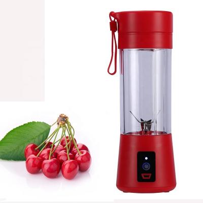 China Portable Blender Six Blades Car USB Juicer Blender 380ml ROCA Household Rechargeable Juicer Fruit Preparation for sale