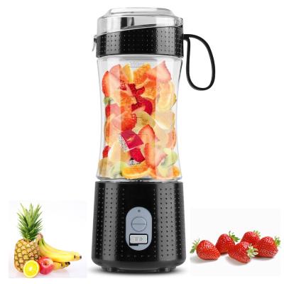 China Mini USB 230w Fruit Smoothie Blenders 380ml Commercial Portable Personal Multi Juicer Citrus Juicer Plastic Coffee Grinders Machines for sale