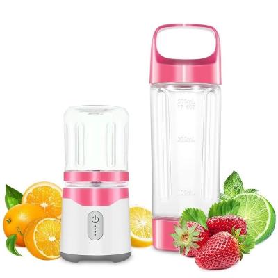 China Easy handling piece first mini travel usb electric coffee grinder machine juice blender 500ml+350ml portable fruit juicers special prices for sale