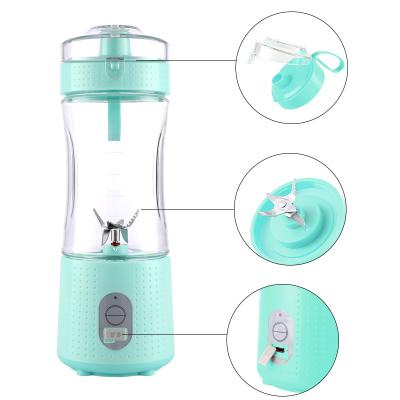 China Easy Handling First Piece Special Price 6 Blades USB Rechargeable Portable Mini Smoothies Blender Fruit Juicer Kitchen Slow Food Extractor Machine for sale