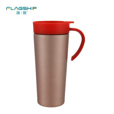 China Top Selling PORTABLE Amazon Vacuum Flask 350ml BPA Free Water Bottle With Handle Mug Ceramic Coffee Mug for sale