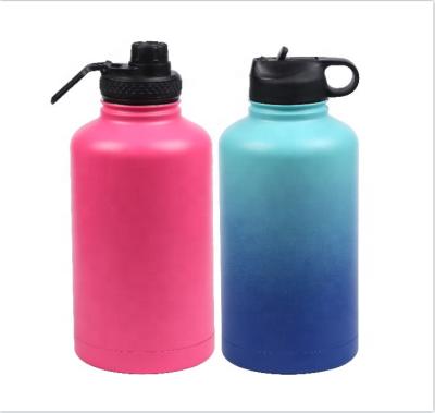 China PORTABLE 14oz BPA Double Wall Free Vacuum Flask Insulated Stainless Steel Water Bottle With Customer Logo for sale