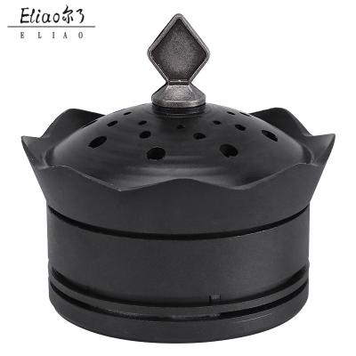 China Factory Direct New Design Timely Wholesale Hookah Erliao Charcoal Holder Shisha Bowl Metal for sale