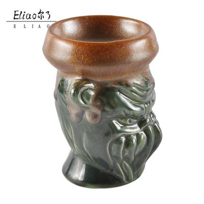 China New Style Adult Erliao Shisha Hookah Shisha Fashion Design Exquisite Shisha Bowl Clay Silicon Bowl Workmanship Good for sale