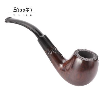 China Erliao Traditional Good Workmanship Tobacco Hand Smoking Pipe Durable Use Tobacco Pipe Smoking Tobacco Pipe Super Level Smoking for sale