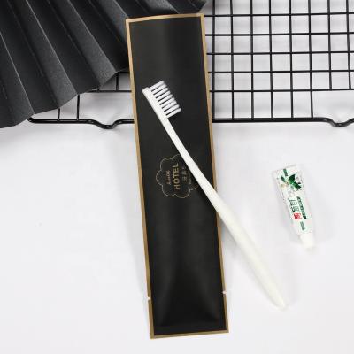 China Hotel Guest Room Service Hotel Room Washroom Hotel Amenities Set Disposable Guest Room Supplies Toothbrush Comb Shampoo Conditioner for sale