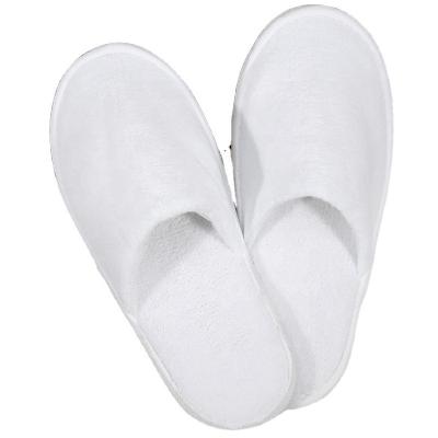 China Cheap Hotel Home Slippers Five Star Spa Hotel Travel Slippers For Open Toe Close Toe EVA Sole Material Origin Customized Logo Airline Style for sale